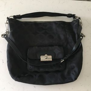 Coach Black Hobo Bag